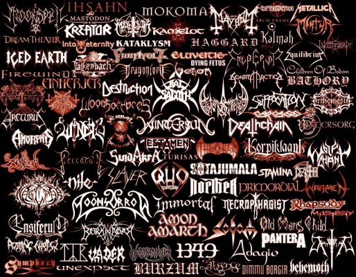 Heavy Metal Band Logos - 1280x1024 Wallpaper - teahub.io