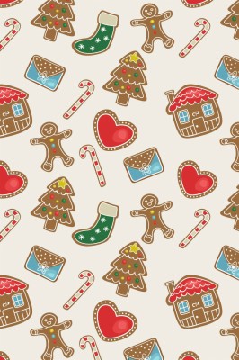 50 Christmas Plaid Wallpapers - Fabric Texture Seamless Pattern ...