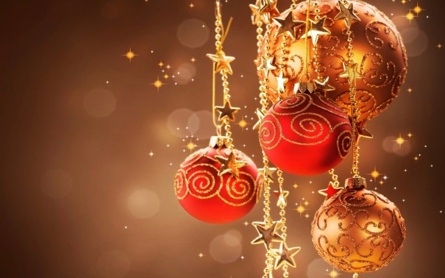 Christmas Balls Wallpaper Hd - 2880x1800 Wallpaper - teahub.io