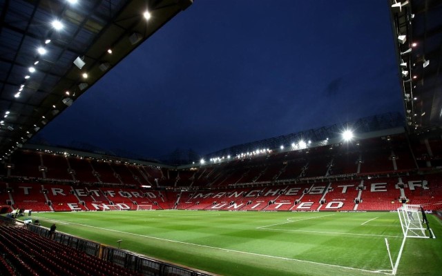Man Utd Old Trafford Stadium Believe Choreography Wallpaper