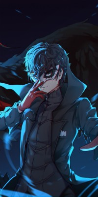 Akira Kurusu Anime Persona 5 Art Wallpaper 1080x2160 Wallpaper Teahub Io