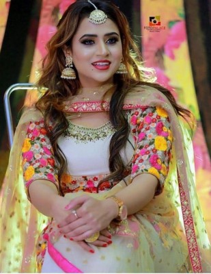Beautiful Punjabi Girl In Salwar Kameez & Dupatta Wallpaper - Beautiful Girl  Pic Punjabi - 640x826 Wallpaper 