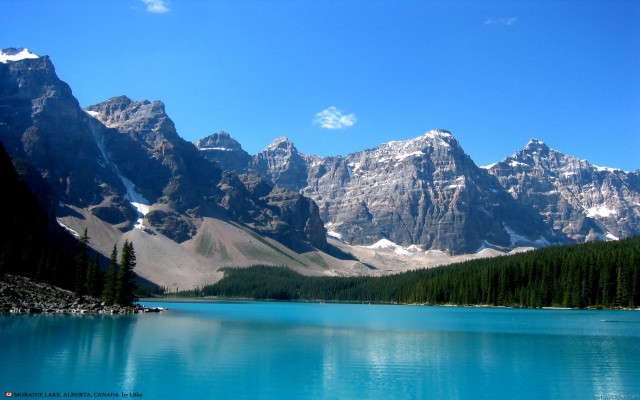 Mountains Pics, Mountains Wallpapers - Moraine Lake - 1920x1200 ...