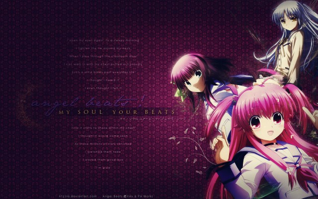 Angel Beats Wallpaper Phone 1600x900 Wallpaper Teahub Io