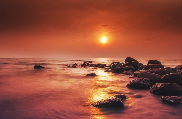 Golden Sunset Wallpaper - Sunset - 1200x675 Wallpaper - teahub.io