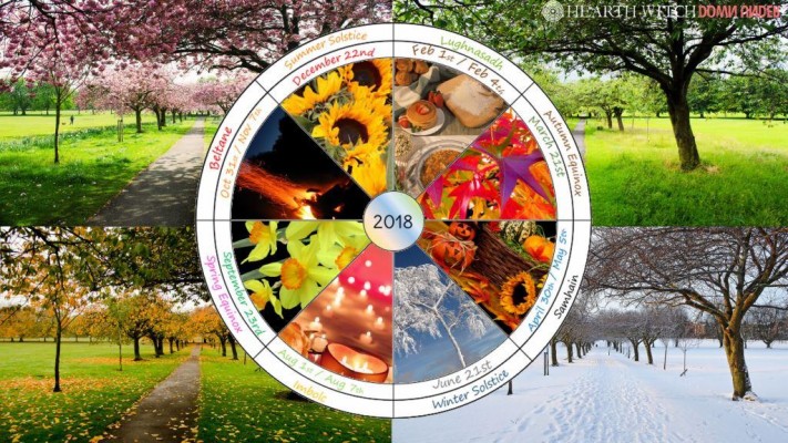 2018 Pagan Festivals, Southern Hemisphere - Pagan Wheel Of The Year ...