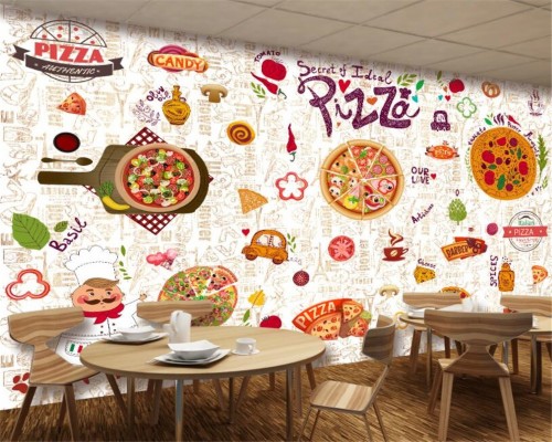 Pizza Shop Wall Design - 800x634 Wallpaper - teahub.io