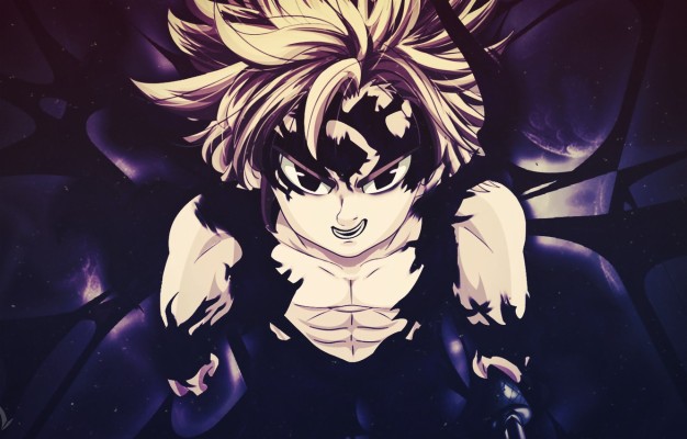 Photo Wallpaper Demon King, Nanatsu No Taizai, Meliodas, - Meliodas ...