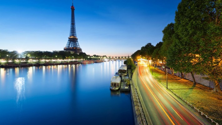 Hd Eiffel Tower In Paris, France Wallpaper - Прекрасная Франция ...