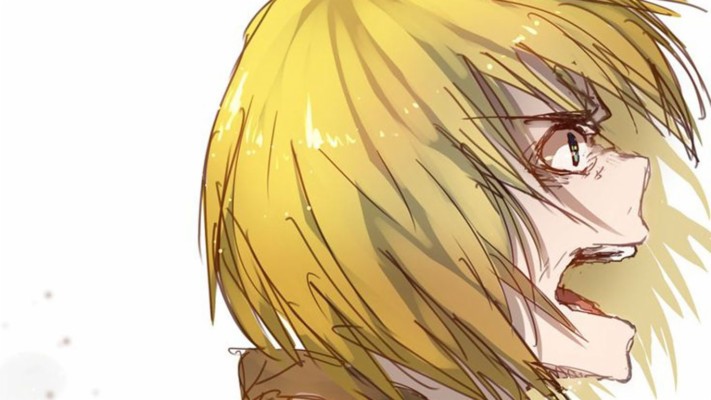 Angry Armin Arlert Attack On Titan Wallpaper Anime 1366x768 Wallpaper Teahub Io