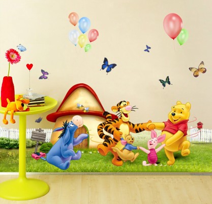 Winnie The Pooh And Friends - 3d Cartoon Images Hd Download - 1024x768 ...
