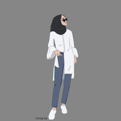Hipster Hijab Girl - 825x825 Wallpaper - teahub.io