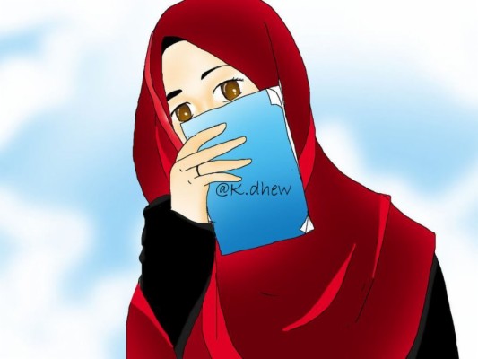 Anime Muslimah - Wanita Muslimah Tanpa Kata Kata - 900x675 Wallpaper -  