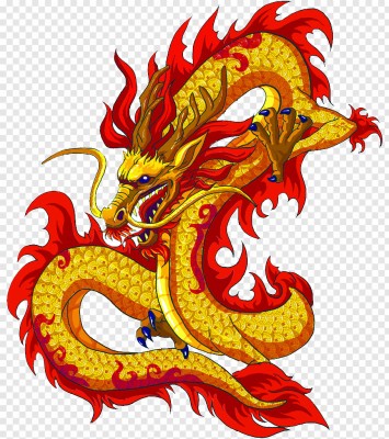 Red And Yellow Chinese Dragon - 910x1024 Wallpaper - teahub.io