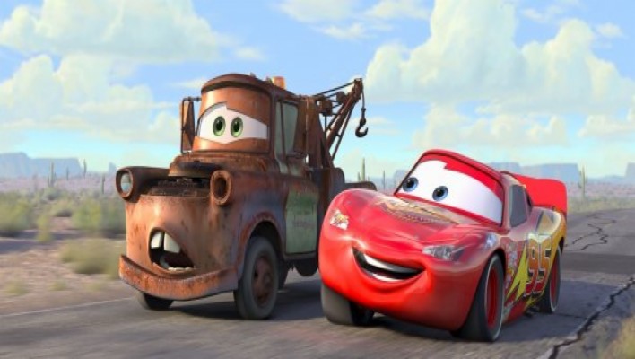 Cartoon Cars Lightning Mcqueen Cars Racing Tow Mater - Cars Mcqueen ...