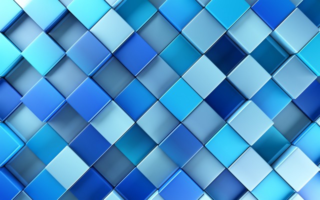 Blue Mosaic, 4k, Artwork, Mosaic Texture, Blue Background, - Purple Blocks  Background - 3840x2400 Wallpaper 