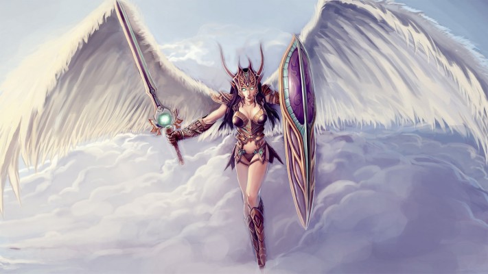 Fantasy Warrior Angel - 1920x1080 Wallpaper - teahub.io