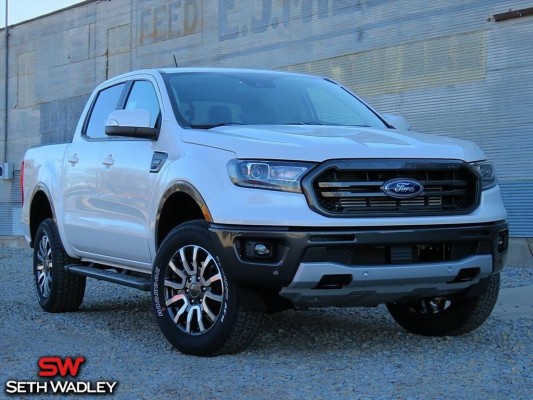 2019 Ford Ranger Lariat White - 1024x768 Wallpaper - teahub.io