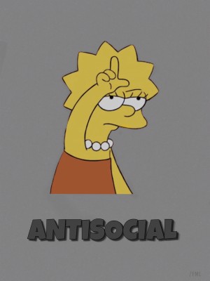 antisocial #loser #lisa #simpson #outcast #outsider - Aesthetic Wallpapers  Lisa Simpson - 2448x3264 Wallpaper 