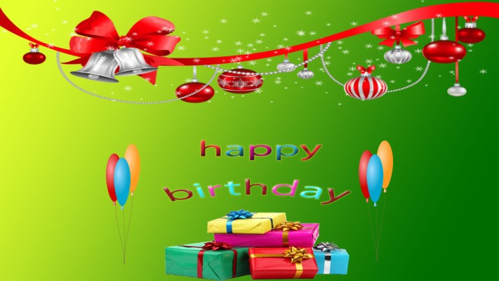 Happy-birthday - Graphic Design - 1366x768 Wallpaper 