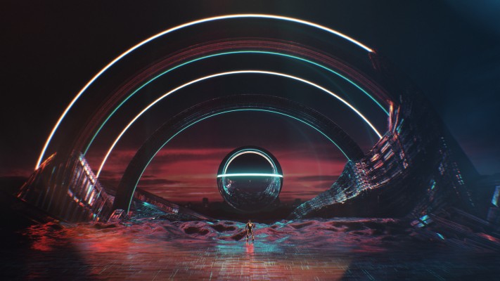 Tron Universe, Landscape, Concept Art, Wallpaper - Tron Concept Art ...