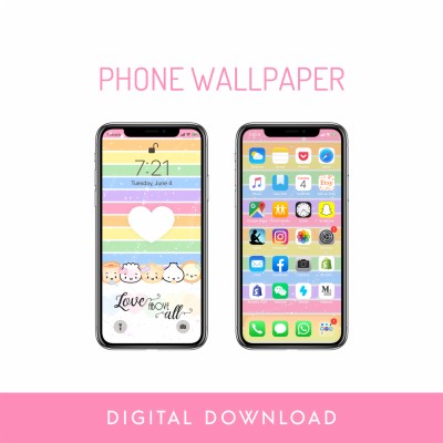 Cherry Emoji In Phone - 1200x1200 Wallpaper - teahub.io