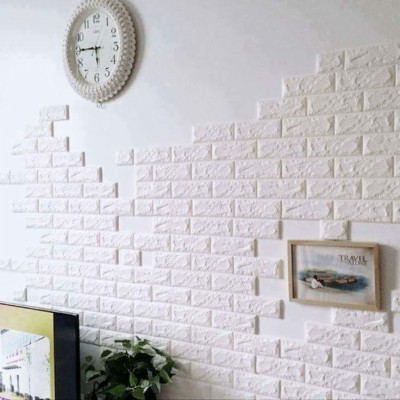 Wallpaper Wall Designs Peel Stick Wallpaper Brick Design - Sticker ...