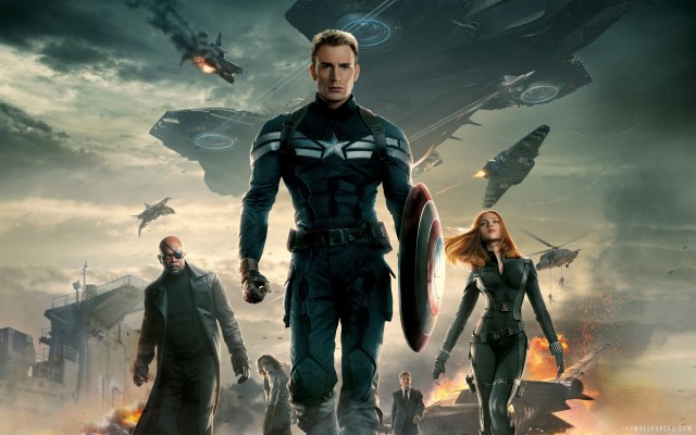 Captain America The Winter Soldier Poster - 2880x1800 Wallpaper - teahub.io