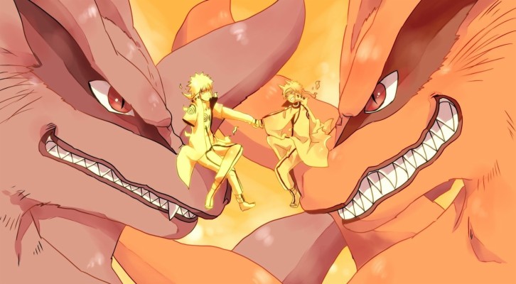 Kurama Y Naruto Minato - 1500x826 Wallpaper 