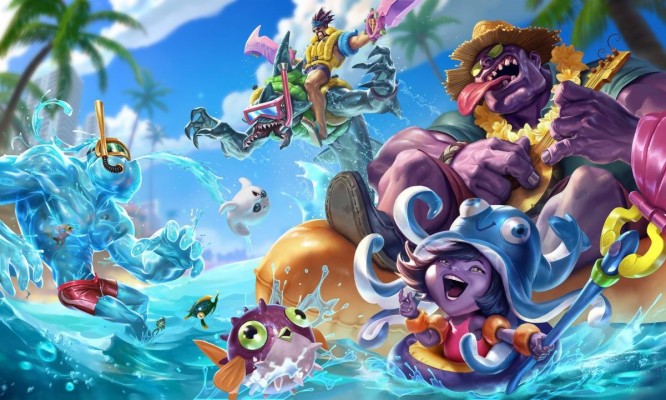 Download Hd League Of Legends Pc Wallpaper Id - Lulu Pool Party Splash ...