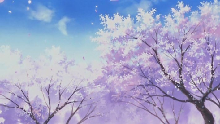 Pastel Aesthetic Anime - Cherry Blossom Anime Scenery - 1080x608 Wallpaper  