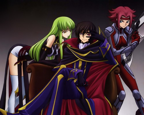 Code Geass Wallpaper Kallen Lelouch Cc And Kallen 1280x1024 Wallpaper Teahub Io