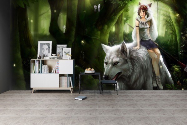4k Wallpaper Princess Mononoke 1000x667 Wallpaper Teahub Io