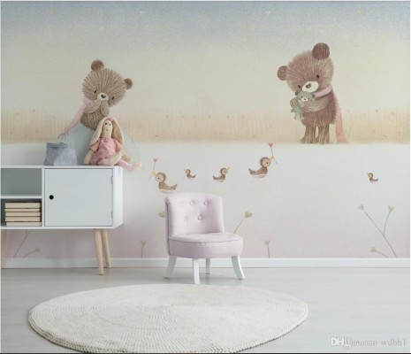 Teddy Bear Wallpaper Nursery - 735x1102 Wallpaper - teahub.io