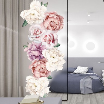 Blue Watercolor Flower Wall Mural - 1082x1500 Wallpaper - teahub.io