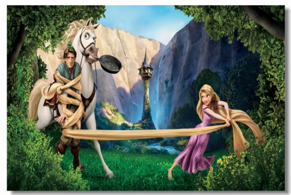 Disney S Tangled Wallpaper - Disney Tangled Wall Mural - 1000x750 ...