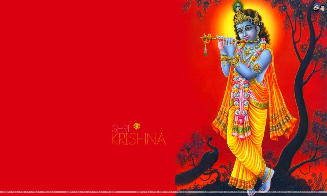 Lord Krishna Wallpapers Download Full Size Hd-facebook - Happy Janmashtami  Greeting Cards - 1280x768 Wallpaper 