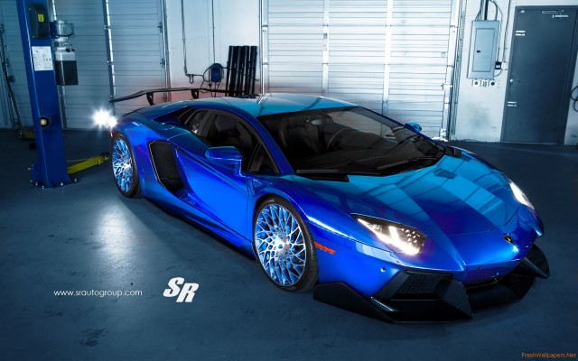 Royal Blue Electric Lamborghini - 2560x1600 Wallpaper - teahub.io