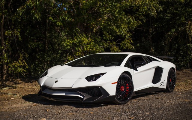 Red Lamborghini Aventador Sv - 2560x1440 Wallpaper - teahub.io