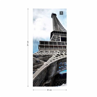 Eiffel Tower Paris Wallpaper Mural - Eiffel Tower Black And White ...