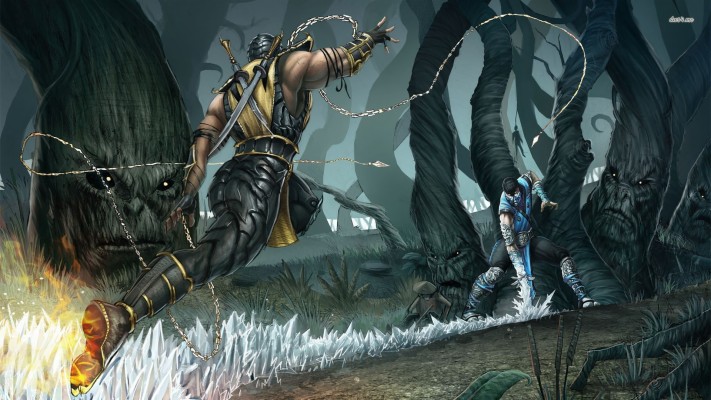 Mortal Kombat Wallpaper Scorpion And Sub Zero - 1920x1080 Wallpaper ...