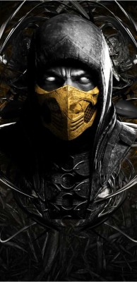 Scorpion, Mortal Kombat X, Knife, Hoodie, Artwork - 1080x2340 Wallpaper ...