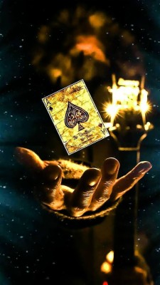 Joker Holding Four Flaming Ace Playing Cards Illustration Card Wallpaper Joker 970x1138 Wallpaper Teahub Io