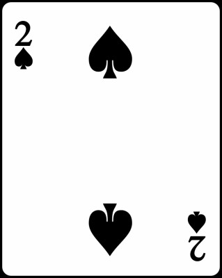 Amazing Card Pictures & Backgrounds - 2 Of Spades Card - 819x1024 ...