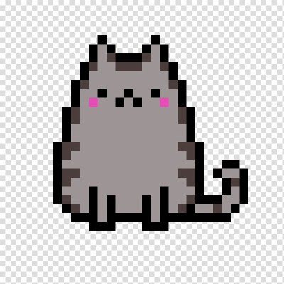 Pixel Art Pusheen - 800x800 Wallpaper - teahub.io