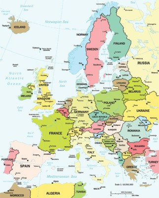 Map Of Europe Edinburgh - 800x991 Wallpaper - teahub.io