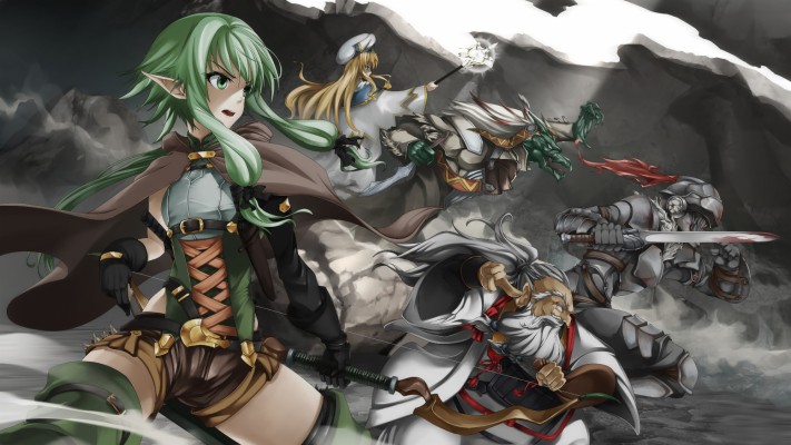 Goblin Slayer High Elf Archer - 2000x1125 Wallpaper - teahub.io