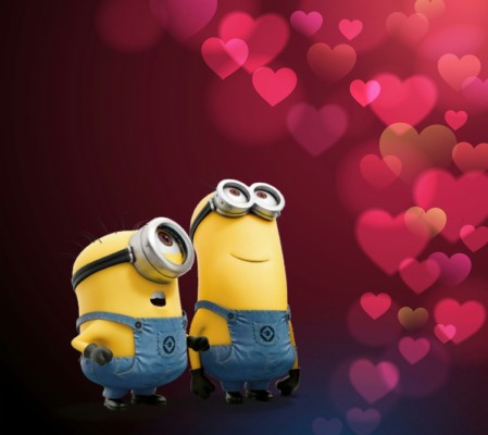 Minions, Wallpaper, And Love Image - Love Minion Wallpaper Hd ...