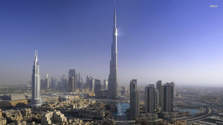 Burj Khalifa From Space View - 1920x1080 Wallpaper - teahub.io