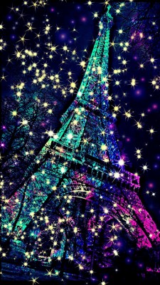 1239x2198, Eiffel Tower Sparkle Galaxy Wallpaper I - Galaxy Home Screen  Glitter - 1239x2198 Wallpaper 